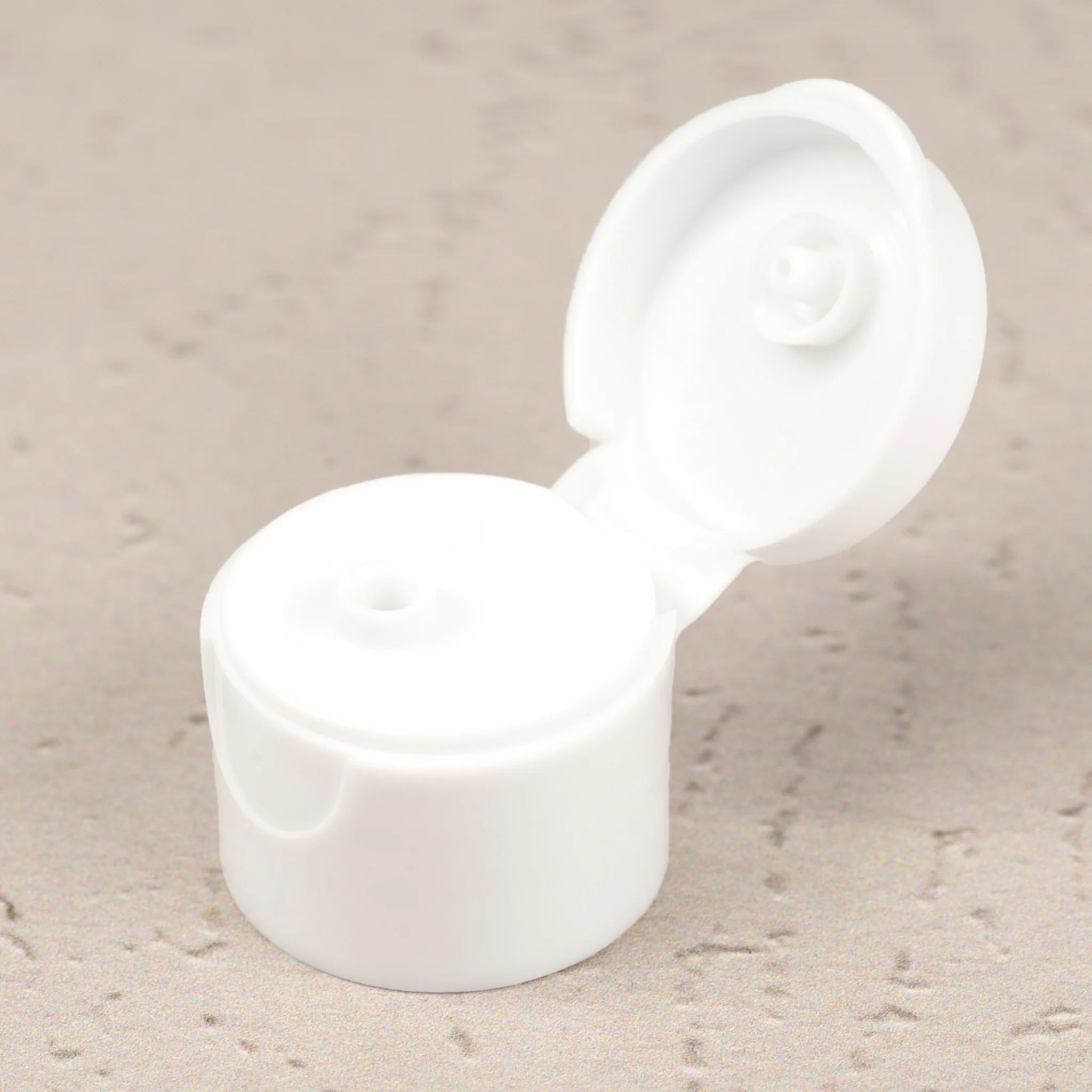 20-410 White Smooth Snap Top Cap