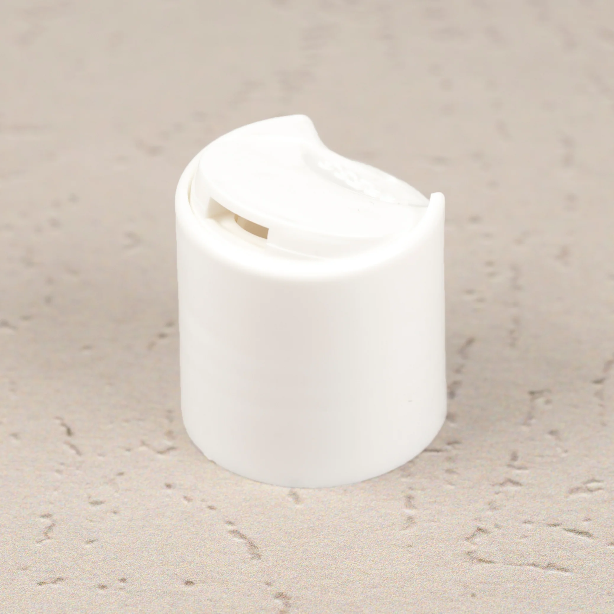 24-410 White Smooth Disc Top Cap