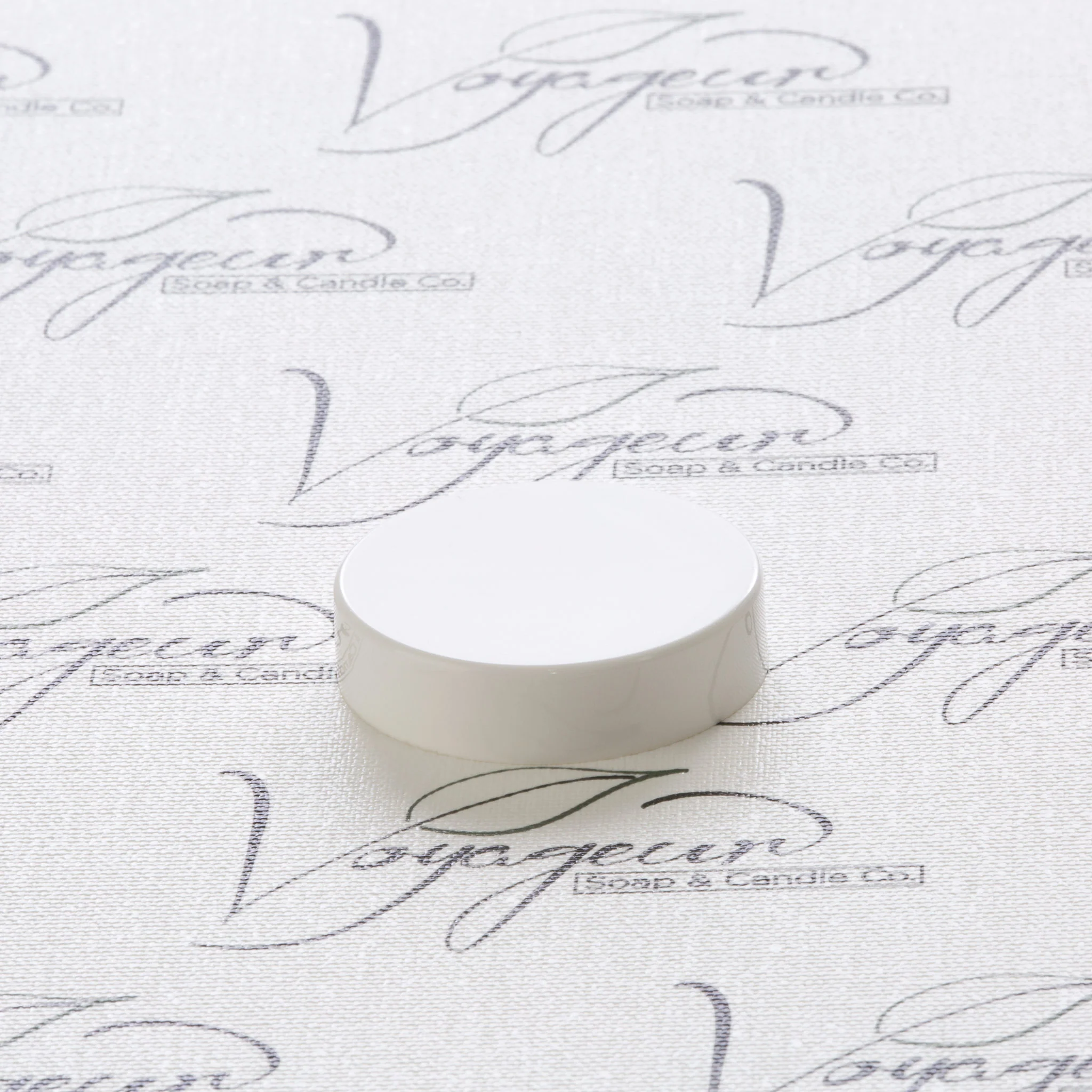 45-400 White Flat Gloss Smooth Cap with F217 Liner - Image 2