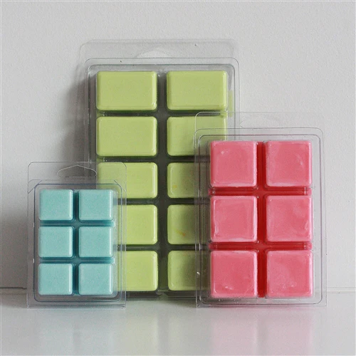 6 Cavity Large Wax Melt Clamshell Mold - Image 2