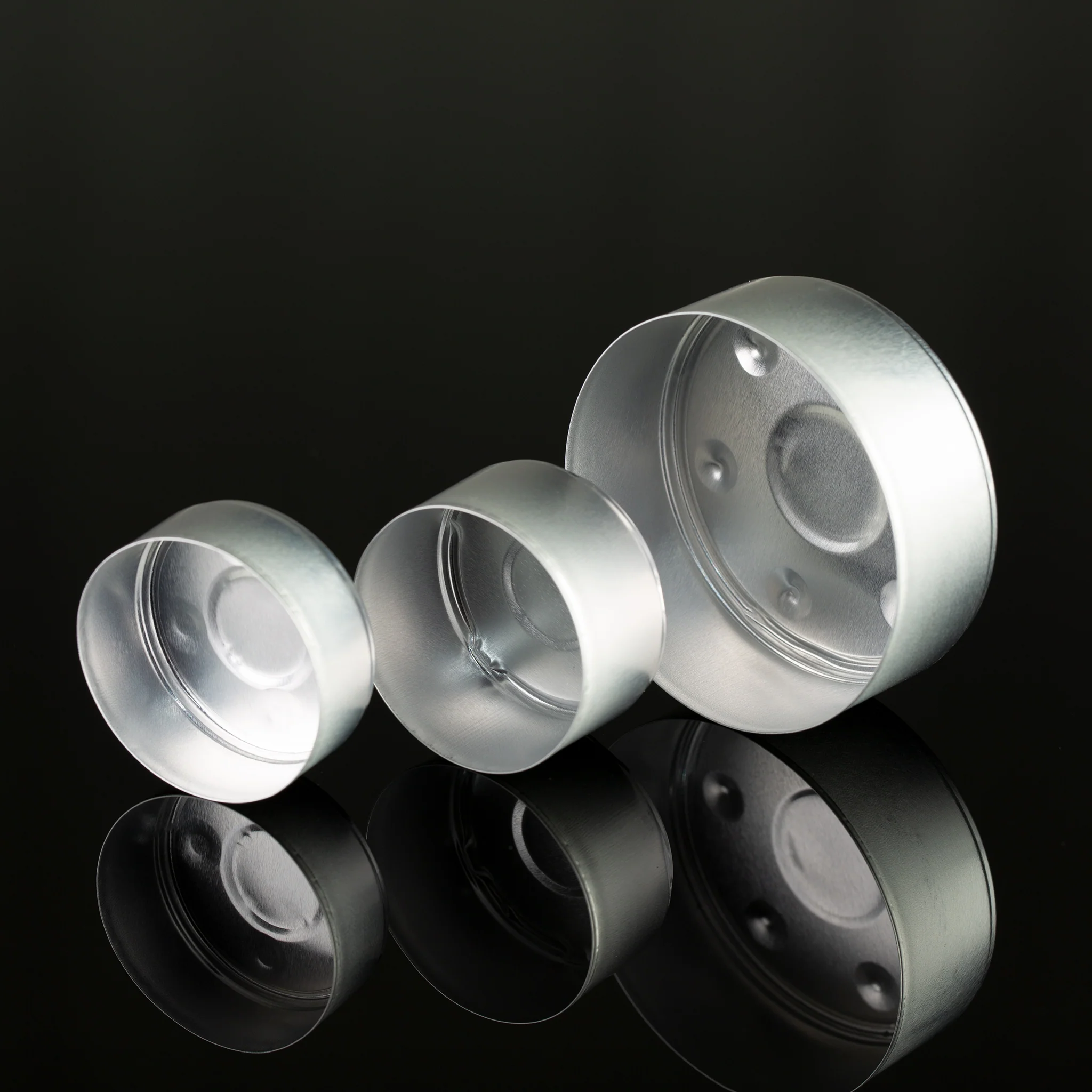 Aluminum Tea Light Cups Maxi - 57mm D x 22mm H - Image 2