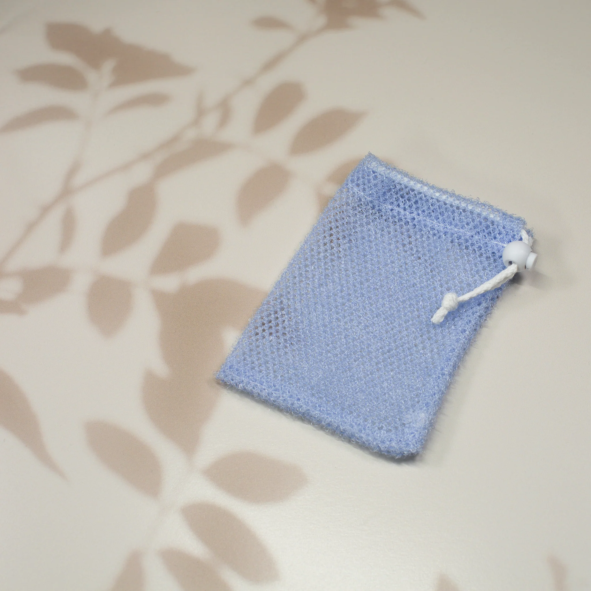 Mesh Soap Scrub Pouch - Lavender