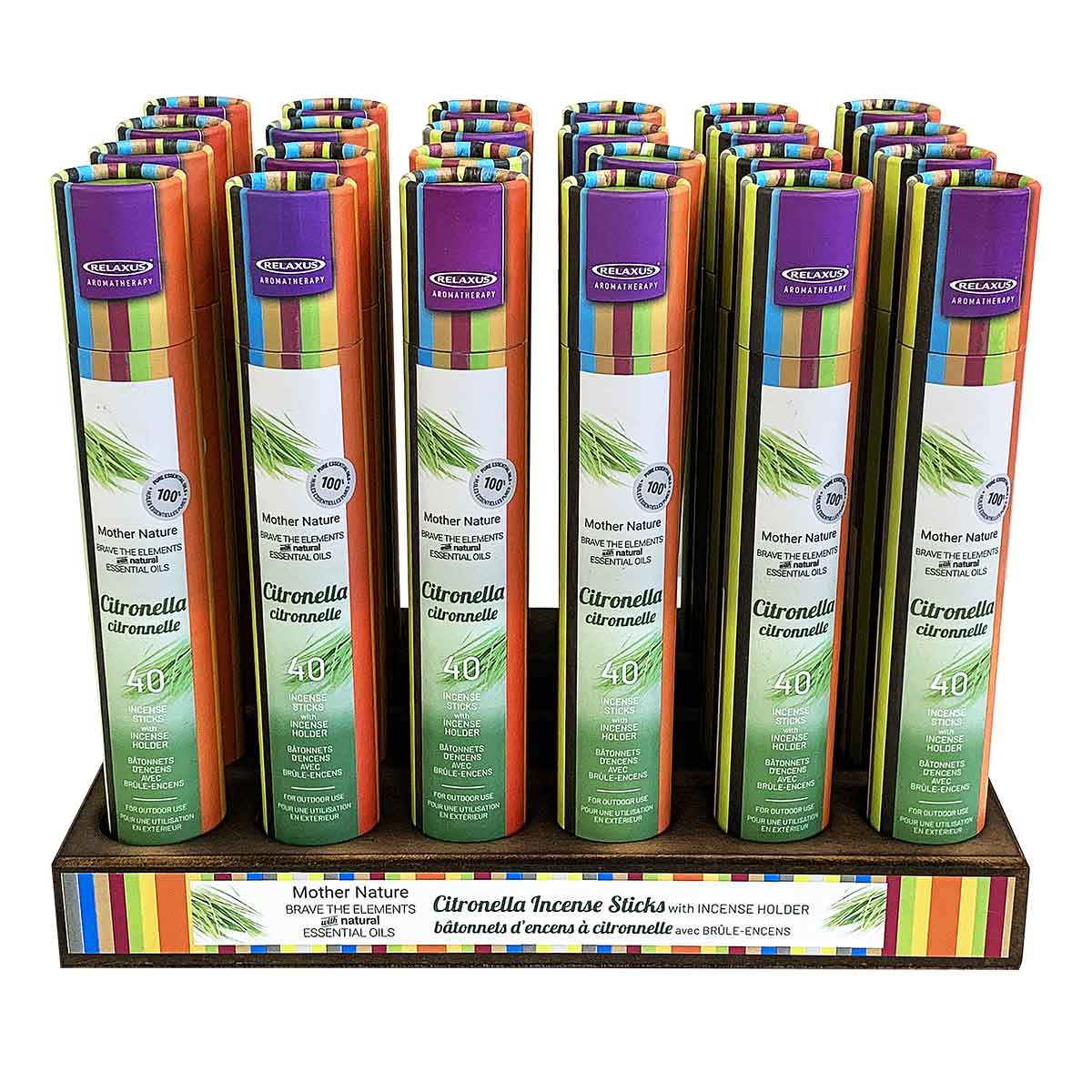 Mother Nature Citronella Incense Sticks