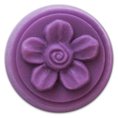 Spiral Flower Milky Way Wax Tart Mold