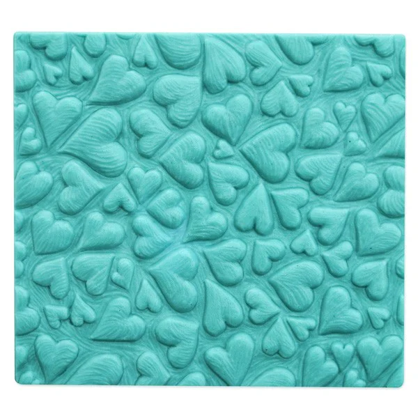 Tray Hearts Carved Milky Way Soap Mold